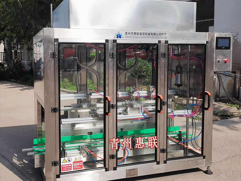 全自動食用油灌裝機生產線可以配置哪些設備？